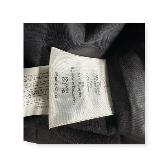 Mondetta Outdoor Project Black Jacket Size Small Horizontal Lined Shell Hood 392 - Picture 6 of 7